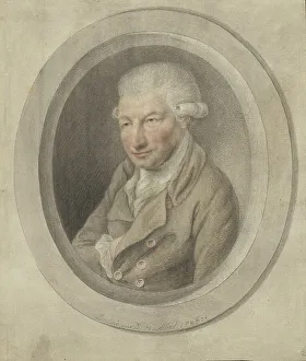 Carl Friedrich Abel Portrait Print, 1786