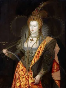 Portrait of Elizabeth I of England (1533-1603), in ballet costume as Iris (Rainbow Portrait) Portrait of Elizabeth I of England (1533-1603), in ballet costume as Iris (Rainbow Portrait)