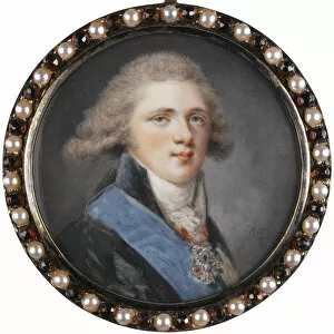 Alexander Pavlovich Collection: Portrait of Grand Duke Alexander Pavlovich of Russia. Artist: Ritt, Augustin Christian (1765-1799)