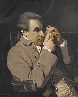 Heritage Art Collection UK Prints: Portrait of Joseph Baretti, unknown date. Creator: Sir Joshua Reynolds