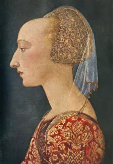 Portrait of a Lady in Red, 1460-1470, (1934). Creator: Unknown Portrait of a Lady in Red, 1460-1470, (1934). Creator: Unknown