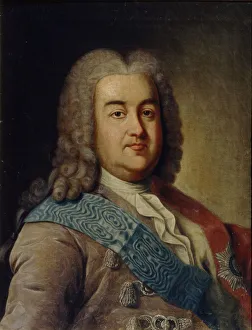 Portrait of Prince Alexey Mikhailovich Cherkassky, 1760s. Artist: Argunov, Ivan Petrovich (1729-1802) Portrait of Prince Alexey Mikhailovich Cherkassky, 1760s. Artist: Argunov, Ivan Petrovich (1729-1802)