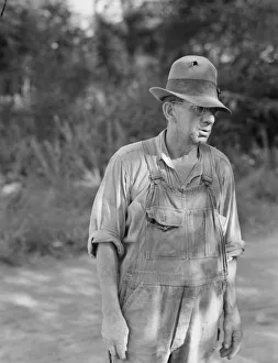 Migrant Worker Prints: Possibly: Migratory worker in auto camp