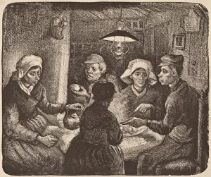 Potato Eaters, 1885. Creator: Vincent van Gogh Potato Eaters, 1885. Creator: Vincent van Gogh