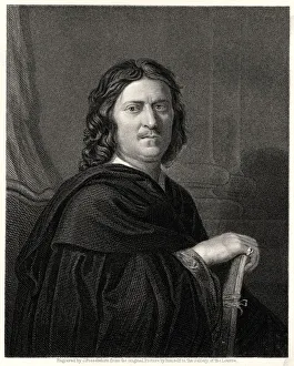 Poussin, 19th century. Artist: James Posselwhite Poussin, 19th century. Artist: James Posselwhite
