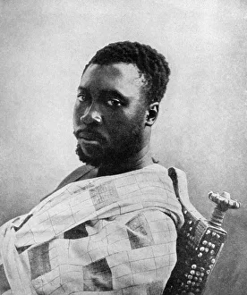 Prempeh, last of the Ashanti kings, Ghana, 1922.Artist: PA McCann Prempeh, last of the Ashanti kings, Ghana, 1922.Artist: PA McCann