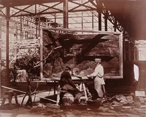Victorian Era Images Prints: Preparing Case for Marine Objects, Crystal Palace, Sydenham, 1852-1854
