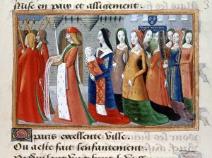 Presentation of the Dauphin Charles, 1403, (1484) Presentation of the Dauphin Charles, 1403, (1484)