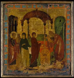 Motherhood In Christianity Prints: The Presentation in the Temple. Creator: Unknown