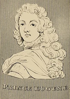 Prince Eugene Of Savoy Prints: Prince Eugene, (1663-1736), 1830. Creator: Unknown