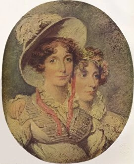 Prince Of Wales Collection: Princess Amelia of Brunswick and Her Daughter Princess Charlotte, 1919. Artist: George Hayter