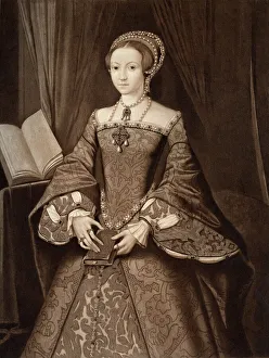 Princess Elizabeth, later Queen, c1547, (1902) Princess Elizabeth, later Queen, c1547, (1902)