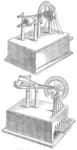 Print of Professor Hasners Automatic Eyeball, 1862