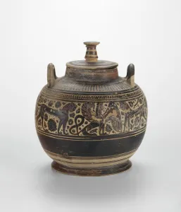Pyxis Print, Ancient Greek Art