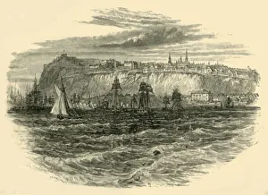 Saint Lawrence River Landscape Prints: Quebec, 1890. Creator: Unknown