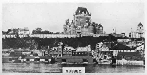 Quebec Print, c1920s Cigarette Card