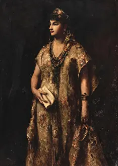 Prints of Queen Esther. Private Collection Gottlieb Biermann Prints: Queen Esther Print: A 19th-century engraving of the biblical heroine
