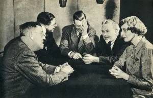 Donald Campbell Prints: What a Question! The Brains Trust Print, 1942