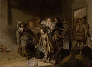 Pieter Codde's A Questioning of a Prisoner Print, c.1630