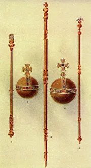 The Regalia, Imperial Orb Print, c1911