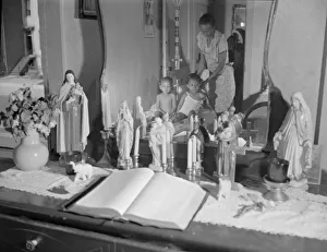Washington D.C. Print - Religious Objects and Improved Altar, 1942