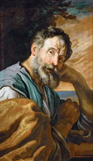 Domenico Fetti Paintings Prints: Repentance of Saint Peter
