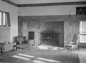 Arnold Genthe Prints: Residence of Thomas E. Martson, interiors, 1932. Creator: Arnold Genthe