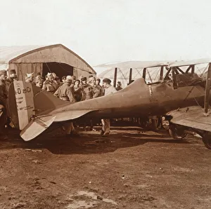 WWI Print: Nieuport-Delage NiD 29 Fighter Plane Return