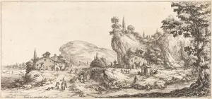 Jacques Callot Print: Returning Home from the Hunt