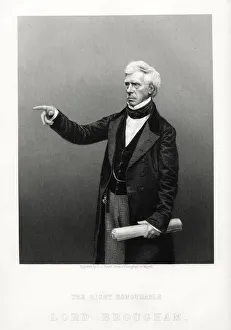 The Right Honourable Henry Brougham, Lord High Chancellor of Great Britain, c1880 The Right Honourable Henry Brougham, Lord High Chancellor of Great Britain, c1880