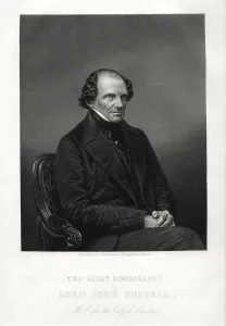 The Right Honourable John Russell, 1st Earl Russell, British Liberal statesman, c1880 The Right Honourable John Russell, 1st Earl Russell, British Liberal statesman, c1880