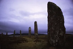 Ring of Brodgar Print: A 20th-century photograph of the Orkney stone circle