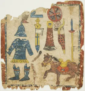 Ritual Objects Print, 14th/15th century