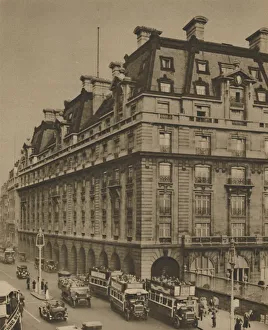 Neo Classical Architecture UK Prints: The Ritz on the Site of the Hotels of Many Generations, c1935. Creator: Donald McLeish