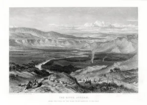 The River Jordan, 1887. Artist: William Richardson The River Jordan, 1887. Artist: William Richardson