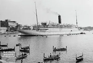 Images Dated 2010 August: RMS Atlantis Print, Valetta Harbour, Malta