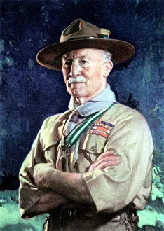 Robert Stephenson Smyth Baden-Powell, lst Viscount Baden-Powell, English soldier Robert Stephenson Smyth Baden-Powell, lst Viscount Baden-Powell, English soldier