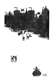 W Heath Robinson Print: Two Rogues Calling Themselves Weavers