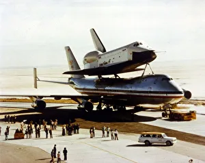 Heritage Space Images Prints: Roll-out of Space Shuttle Orbiter Enterprise