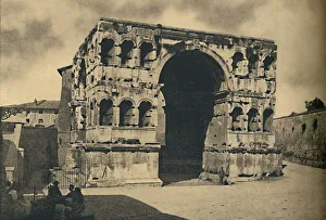 Roma - Arch of Janus Quadrifrons in the Forum Boarium, 1910 Roma - Arch of Janus Quadrifrons in the Forum Boarium, 1910