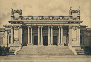 Roma - Valle Giulia. National Gallery of Modern Art. (Bazzani, 1910), 1910 Roma - Valle Giulia. National Gallery of Modern Art. (Bazzani, 1910), 1910