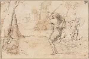 Romulus and Remus Found by Faustulus Print, c. 1535