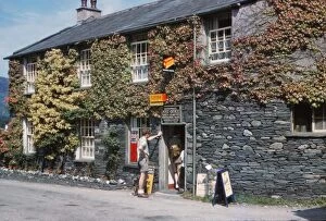 Cumberland Collection: Rosthwaite Post office, Borrowdale, Lake District, c1960. Artist: CM Dixon