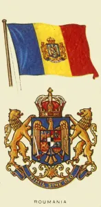 Romanian National Flag Prints: Roumania, c1935. Creator: Unknown