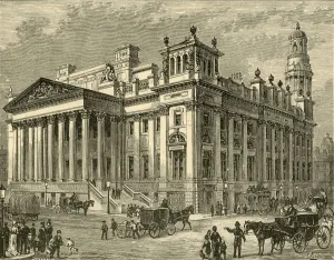 Grade II Listed Building Prints: The Royal Exchange, 1898. Creator: Unknown