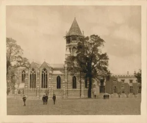 Rugby School Print, 1923 (Warwickshire)