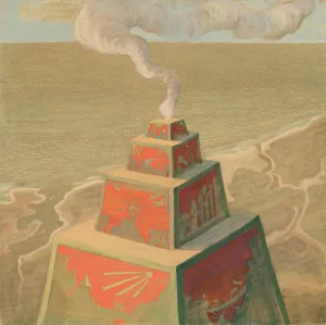 Sacrificial Altar Print, State M. Ciurlionis Art Museum Collection