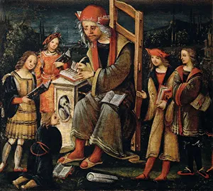 Saint Cassian of Imola. Creator: Aspertini, Amico (1474-1552) Saint Cassian of Imola. Creator: Aspertini, Amico (1474-1552)