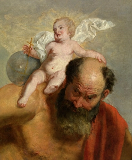 Saint Christopher. Creator: Peter van Lint