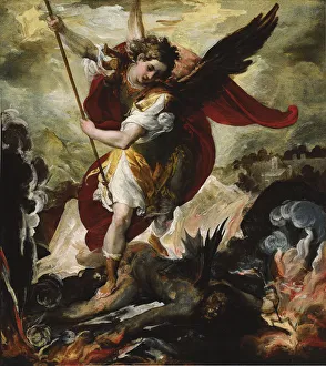 絵画 MICHAEL\"S passage of the soul ! Weighing the Soul – Medieval Artwork in Churches -